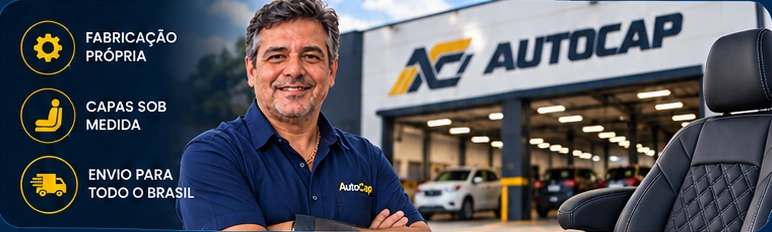 Capas de banco AutoCap Brasil e fabricação própria